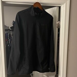 Nike Men's Black Windbreaker Jacket